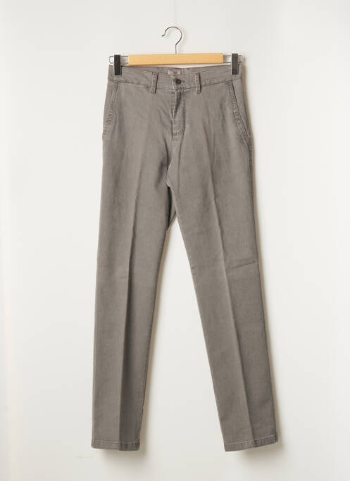 Pantalon chino gris LCDN pour homme
