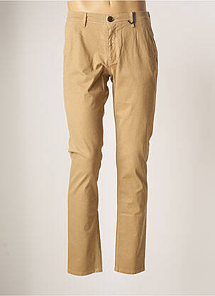 Pantalon droit taille normale taille normale beige LA SQUADRA homme