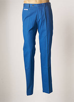 Pantalon droit bleu NINO LORETTI pour homme