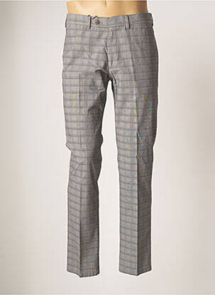 Pantalon droit gris ATELIER GARDEUR pour homme
