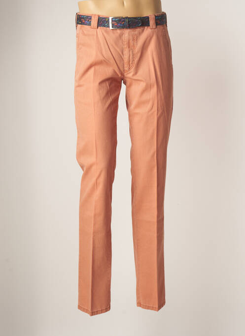 Pantalon droit orange MEYER pour homme