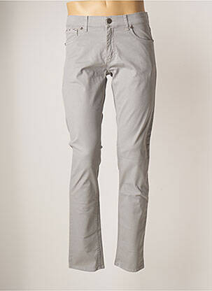 Pantalon slim stretch taille normale gris LCDN homme