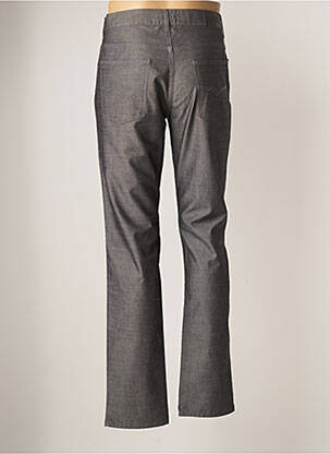 Pantalon slim tissage chiné taille normale gris LCDN homme