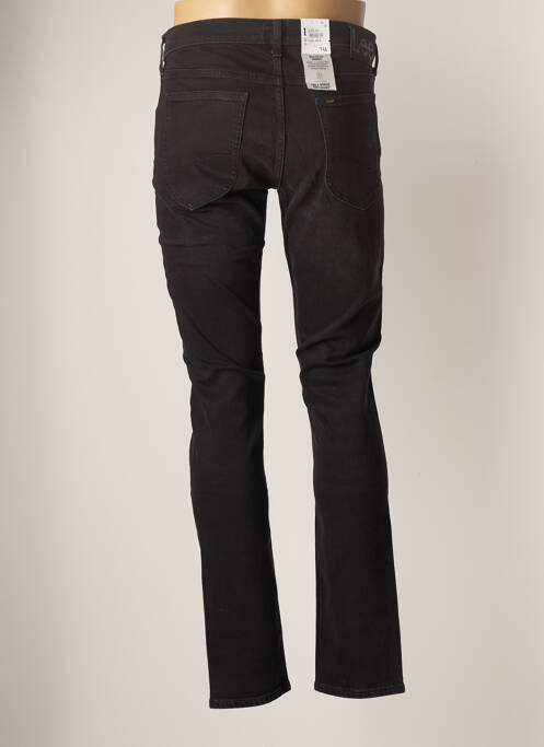 Jeans coupe droite noir LEE pour homme