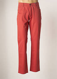 Pantalon droit stretch taille normale orange HATTRIC homme