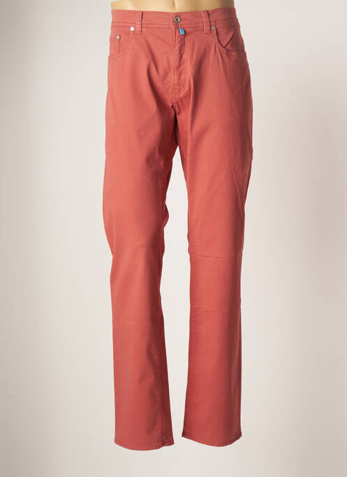 Pantalon droit orange PIERRE CARDIN pour homme