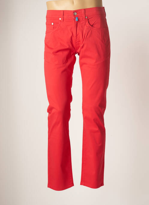 Pantalon droit rouge PIERRE CARDIN pour homme