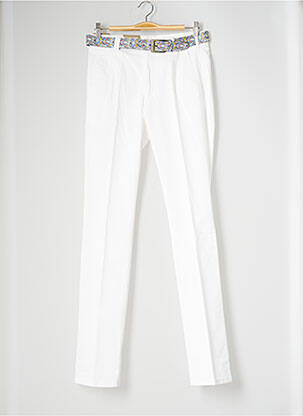 Pantalon chino blanc MEYER pour homme