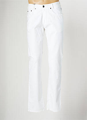 Pantalon droit blanc ATELIER GARDEUR pour homme
