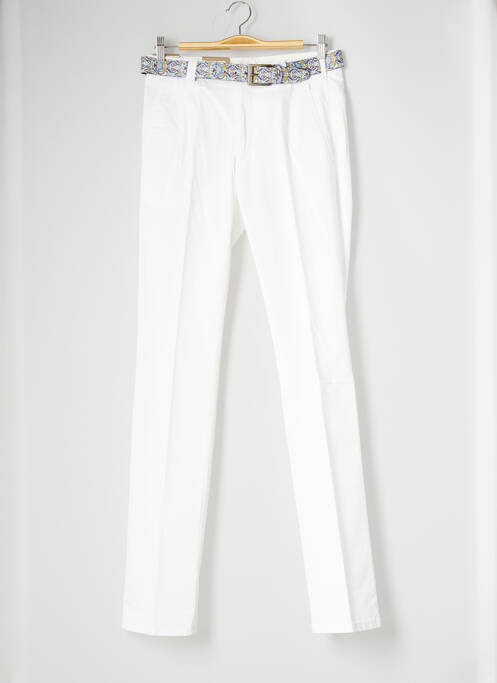 Pantalon chino blanc MEYER pour homme
