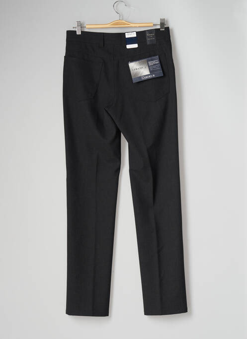 Pantalon droit noir ATELIER GARDEUR pour homme