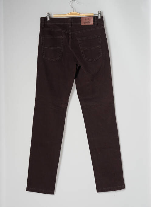 Pantalon slim marron LCDN pour homme