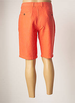 Bermuda taille élastique taille normale orange LA SQUADRA homme