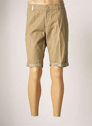 Bermuda tissage popeline taille normale vert SEA BARRIER homme