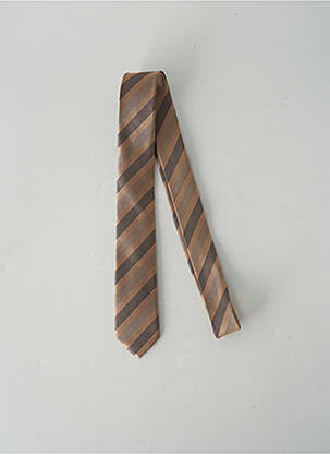 Cravate marron DYL'M pour homme