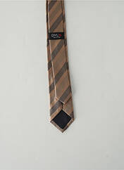 Cravate marron DYL'M pour homme seconde vue