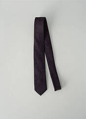 Cravate violet DYL'M pour homme seconde vue