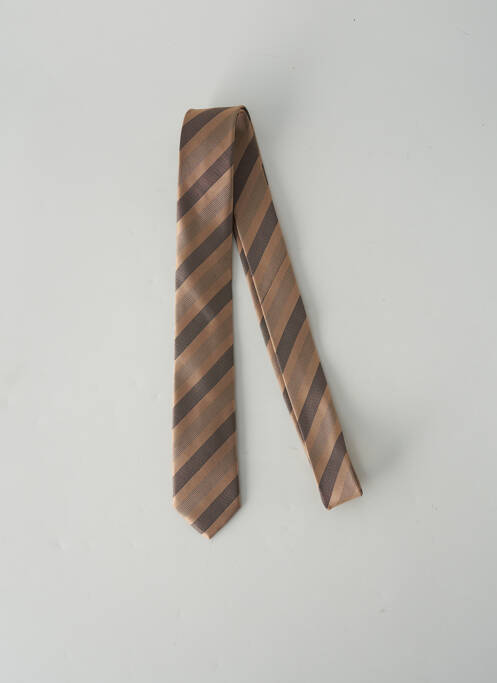 Cravate marron DYL'M pour homme