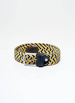 Ceinture jaune ATELIER GARDEUR pour homme