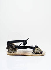 Espadrilles noir LA MAISON DE L'ESPADRILLE pour femme seconde vue