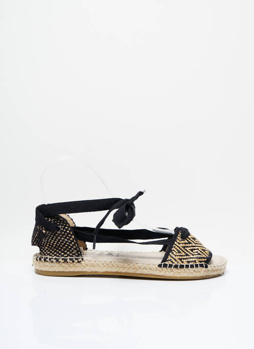 Espadrilles noir LA MAISON DE L'ESPADRILLE pour femme