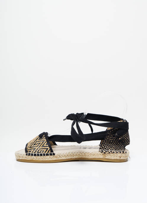 Espadrilles noir LA MAISON DE L'ESPADRILLE pour femme