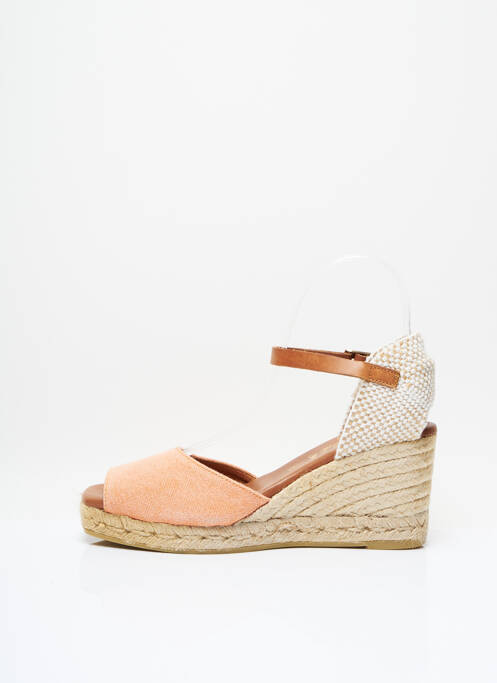 Espadrilles orange LA MAISON DE L'ESPADRILLE pour femme