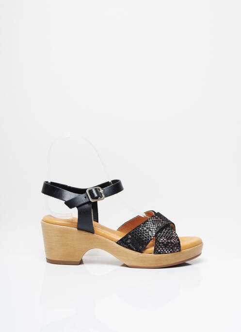 Sandales/Nu pieds noir KAOLA pour femme