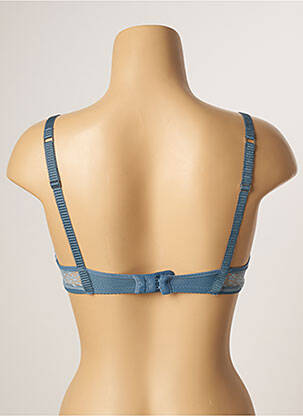 Soutien-gorge sans armature haut triangles bleu PASSIONATA femme