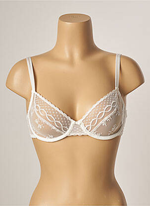 Soutien-gorge broderie blanc PASSIONATA femme