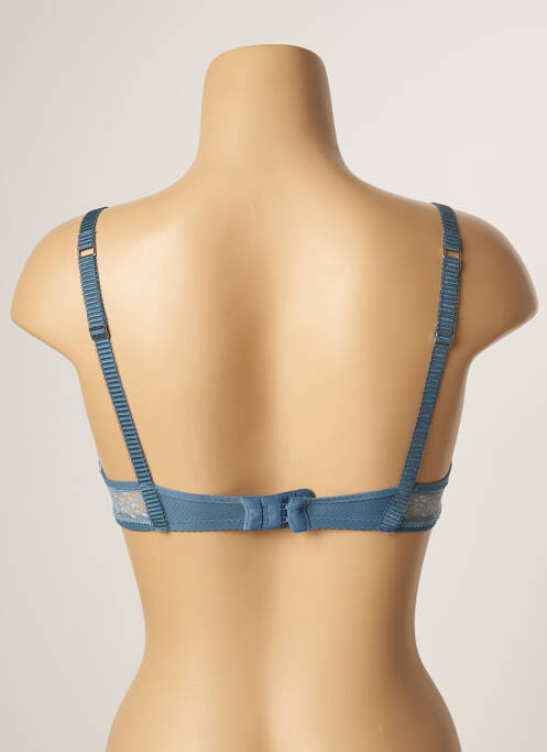 Soutien-gorge bretelles élastiquées ajustables haut triangles bleu PASSIONATA femme