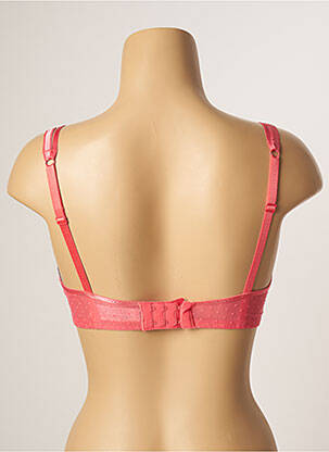 Soutien-gorge effet matière satinée haut soutien-gorge avec mousse de rembourrage amovible rose PASSIONATA femme