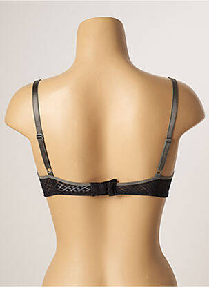 Soutien-gorge effet matière satinée haut soutien-gorge push-up noir PASSIONATA femme