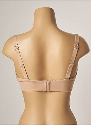 Soutien-gorge effet matière satinée haut soutien-gorge moulé chair SIMONE PERELE femme