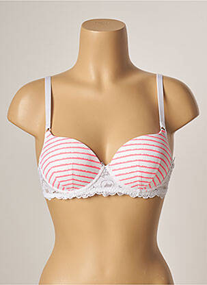 Soutien-gorge effet matière satinée haut soutien-gorge moulé blanc PASSIONATA femme