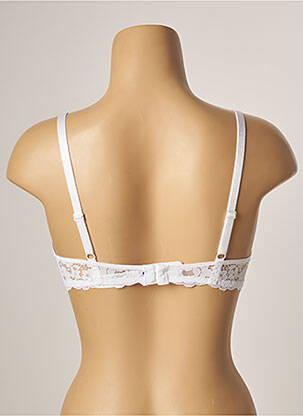 Soutien-gorge effet matière satinée haut soutien-gorge moulé blanc PASSIONATA femme