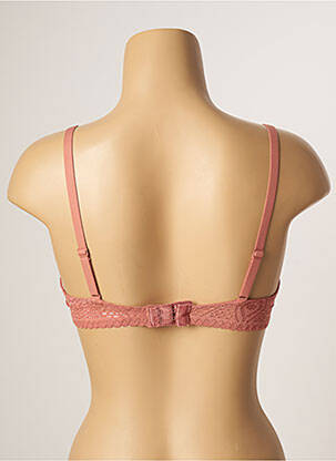 Soutien-gorge effet matière satinée haut soutien-gorge moulé rose PASSIONATA femme
