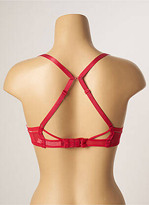 Soutien-gorge effet matière satinée haut soutien-gorge emboitant rouge PASSIONATA femme