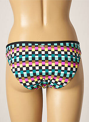 Bas de maillot de bain stretch culotte noir CHERRY BEACH femme