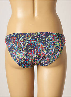 Bas de maillot de bain stretch culotte bleu CHERRY BEACH femme