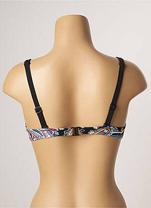 Haut de maillot de bain stretch noir BELCOR femme