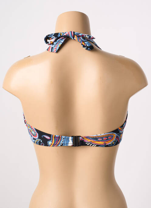 Haut de maillot de bain noir BELCOR femme