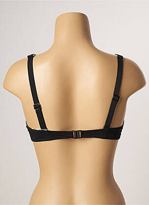 Haut de maillot de bain stretch noir BELCOR femme