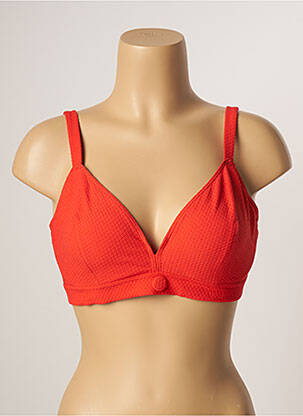 Haut de maillot de bain stretch orange SIMONE PERELE femme