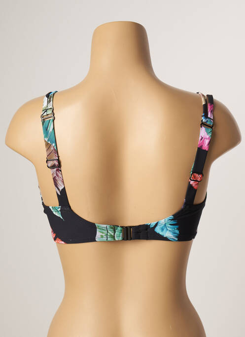 Haut de maillot de bain noir BELCOR pour femme