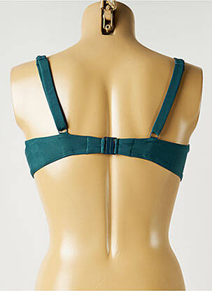 Haut de maillot de bain stretch haut soutien-gorge emboitant vert SIMONE PERELE femme