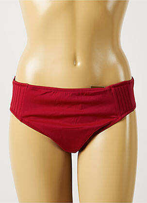 Bas de maillot de bain shorty shorty rouge BELCOR femme