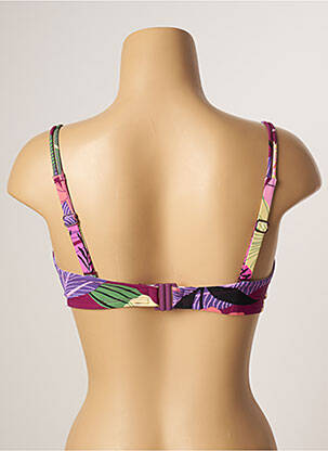 Haut de maillot de bain haut soutien-gorge moulé haut soutien-gorge moulé violet BELCOR femme