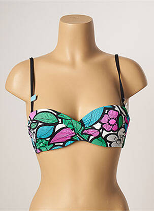 Haut de maillot de bain haut soutien-gorge moulé haut soutien-gorge moulé rose CHERRY BEACH femme