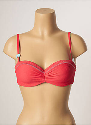 Haut de maillot de bain haut soutien-gorge moulé haut soutien-gorge moulé rose CHERRY BEACH femme